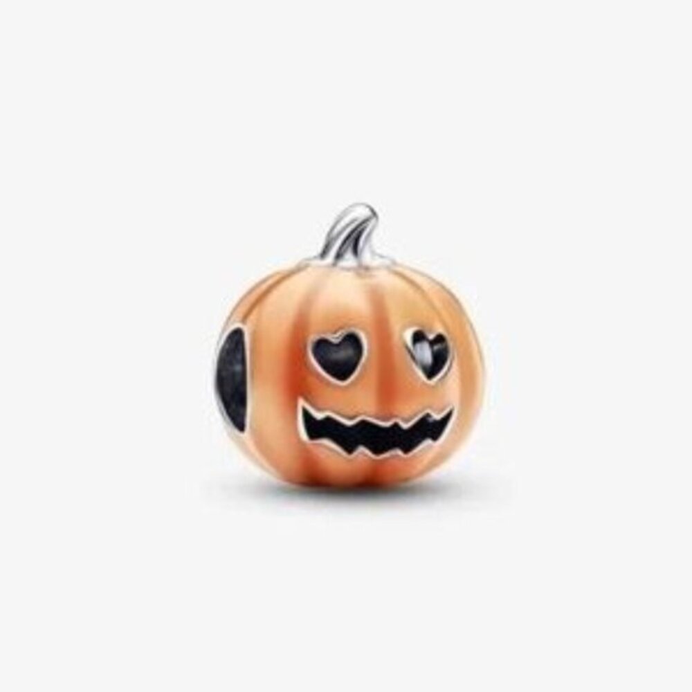 Pandora Glow-in-the-dark Spooky Pumpkin Charm